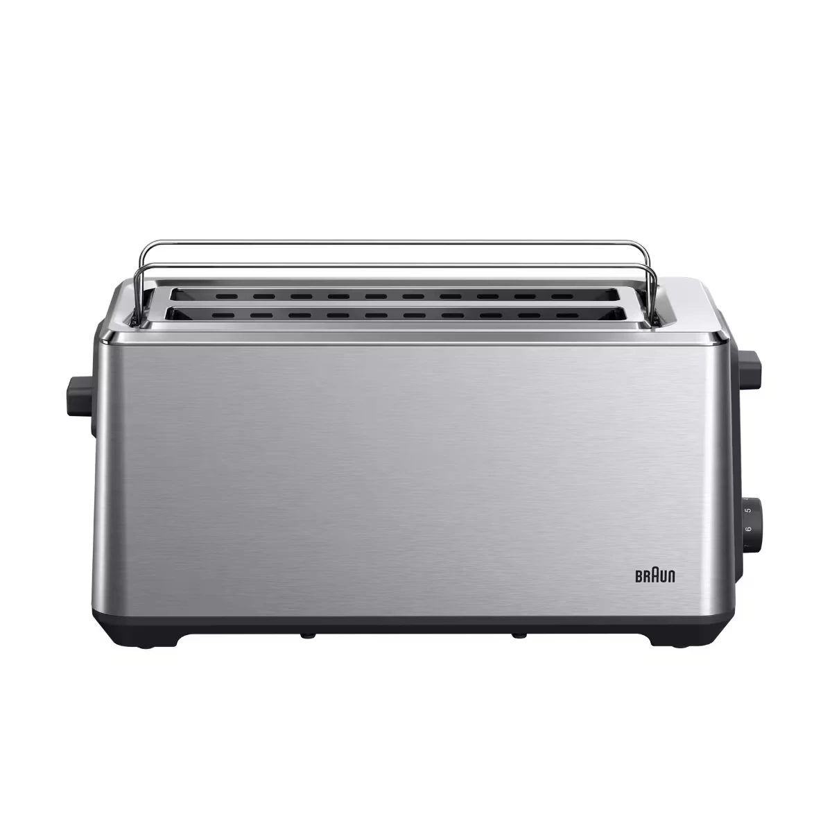 Tostador Braun IDENTITY HT 5220 BK, 2 ranuras largas , 1.470 W