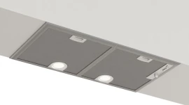 Bosch Serie 4 DHL755BM campana Encastrada Metálico, Plata 614 m³/h