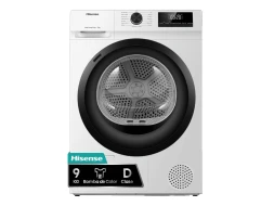 Hisense DHQE900UWDC secadora Independiente Carga frontal 9 kg Blanco