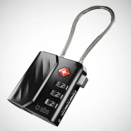 SBS TEFINDLOCK candado para maletas Candado con combinación para maleta Negro