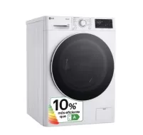 LAVADORA LG F4WR5510A0W ,10 kg ,1400 rpm A serie 600 , CLASE  A