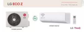 Aire acondicionado  LG ECO12ZSET WIFI, blanco,A++/A+++